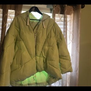 Free People Hailey Hooded Puffer JAcket
